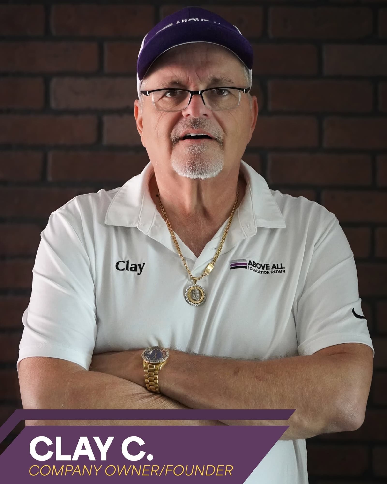 Clay C., founder of Above All Foundation Repair